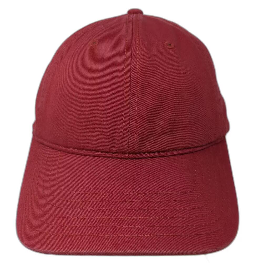 FURTALK Baseball Cap Red Size M Slideback Hat Plain Solid Adjustable Buckle